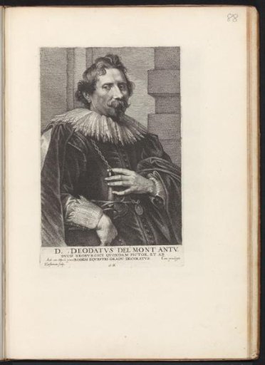 Portrait of the painter and architect Deodat van der Mont