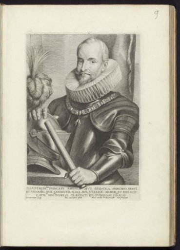 Portrait of Ambrogio Spinola, Marquis de los Balbases