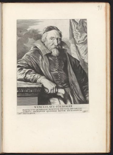 Portrait of the painter and architect Wenzel Coebergher