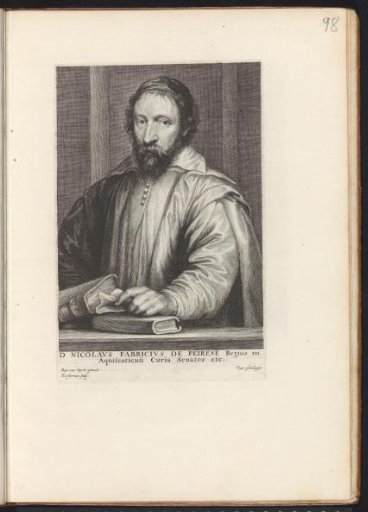 Portrait of the scholar Nicolas-Claude Fabri de Peiresc
