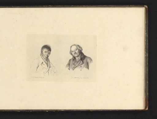 Portraits of Daniël Dupré and Christiaan Welmeer