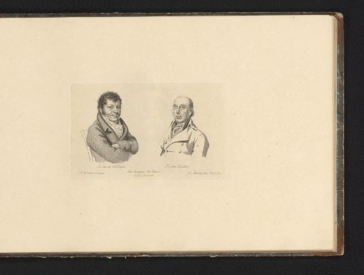 Portraits of Adriaan van der Willigen and Roeland van Eynden