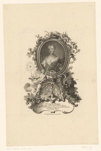 Portrait of Juliana Maria of Schleswig-Holstein