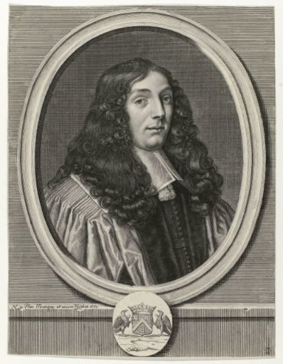 Portrait of Henricus Ludovicus Habert de Montmor