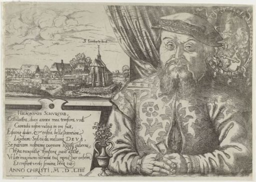 Portrait of Hieronymus Schurstab
