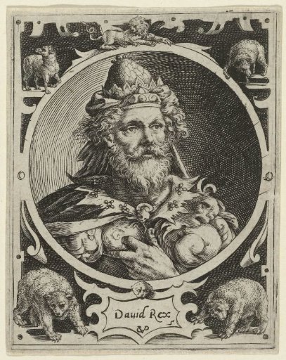 Medallion with David