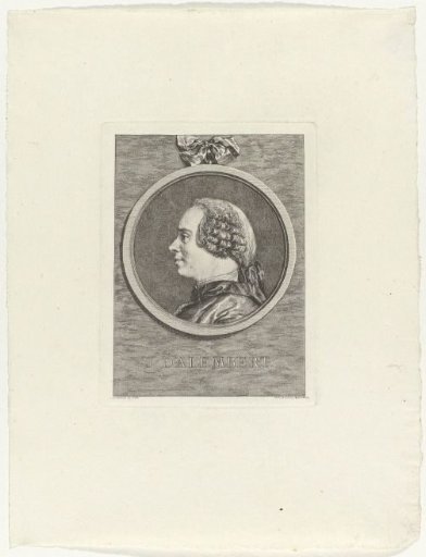 Portrait of Jean Le Rond d'Alembert