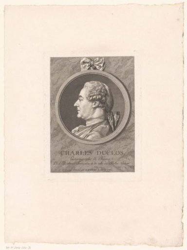 Portrait of Charles Pinot Duclos