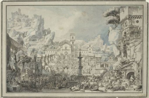 Allegory on the Catholic Church: The Plenary Indulgence (Indulgences Plénières)