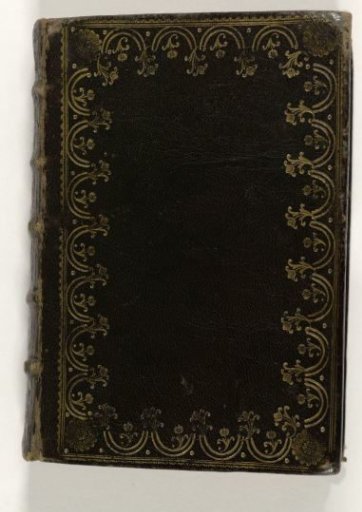 Prayer book in manuscript with inserted hand-colored prints