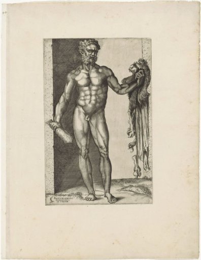 Hercules with the Head of the Nemean Lion