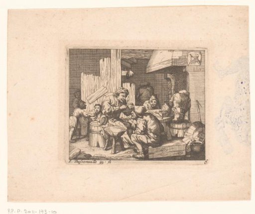 Peasants Around the Hearth