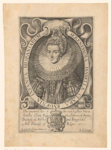 Portrait of Isabella Clara Eugenia