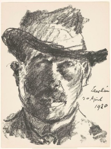 Self-Portrait by Lovis Corinth