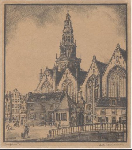 Behind the Oude Kerk
