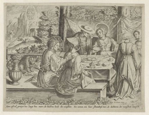 Merry Company at Table (The Secular Life of Mary Magdalene)