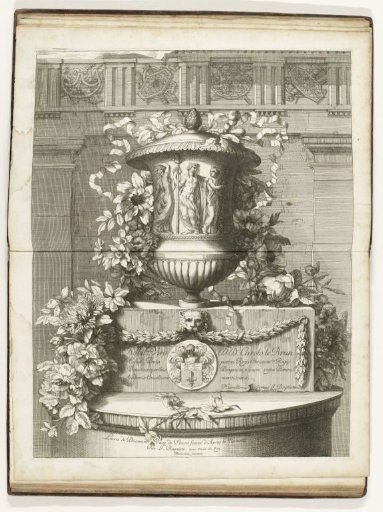 Title Print of Livres de Plusieurs Vaze de Fleurs faicts d'Apres le Naturel
