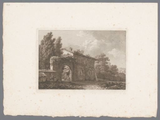 Italian Landscape with a House on the Left