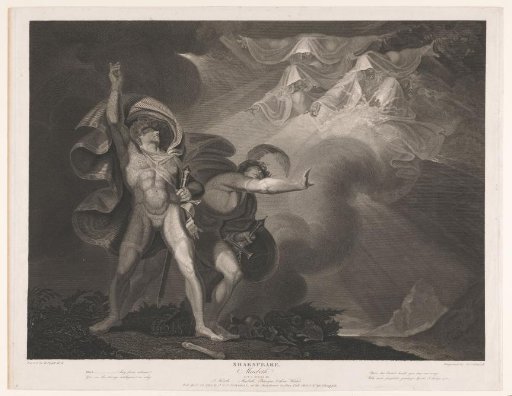 Three Witches appear to Macbeth and Banquo