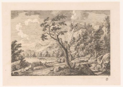 Landscape with a ruin