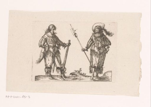 Musketier and halberdier