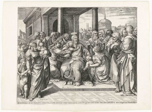 Christ Blessing the Children (Suffer the Little Children to Come Unto Me)