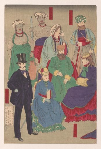 Representation of costumes from all countries