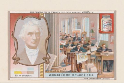 The lithographic reproduction