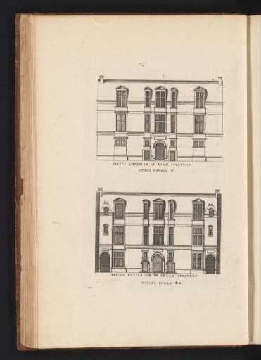 Front and rear elevations