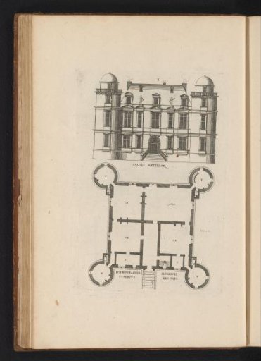 Front elevation and floor plan