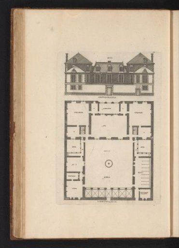 Elevation and floor plan