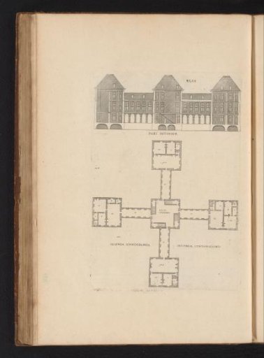 Section and plan