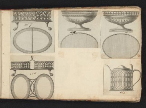 Designs for tureens and dishes