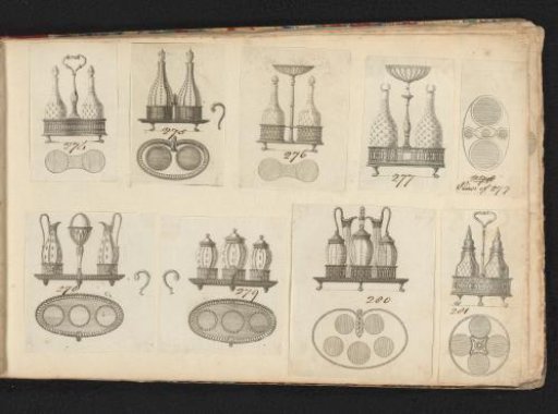 Designs for oil and vinegar sets