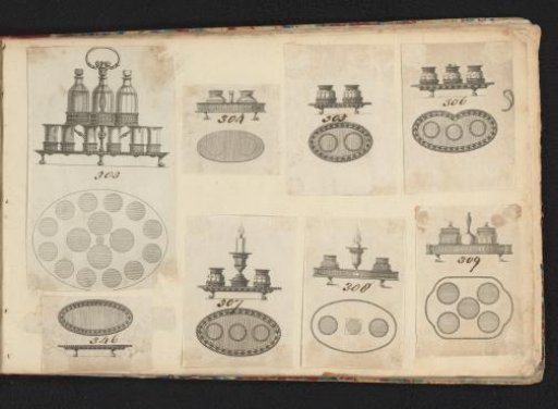 Designs for oil and vinegar sets