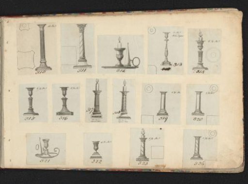 Designs for candlesticks