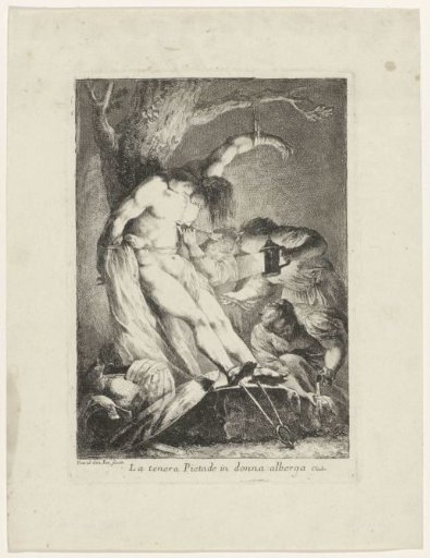 Saint Sebastian Tended by Saint Irene