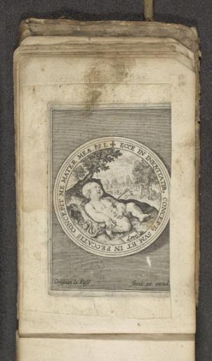 Putto with a pierced heart
