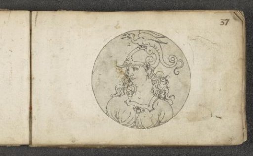 Medallion with Minerva