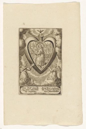 Christ Painting in the Holy Heart