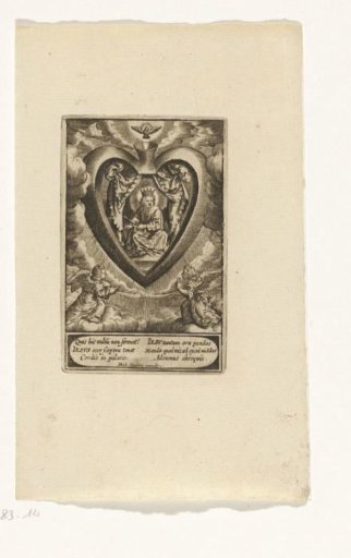 Christ Enthroned in the Holy Heart