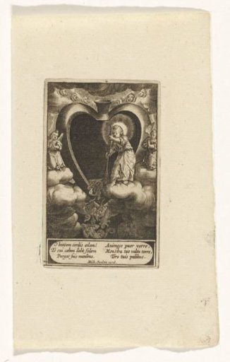 The Holy Heart being wiped clean