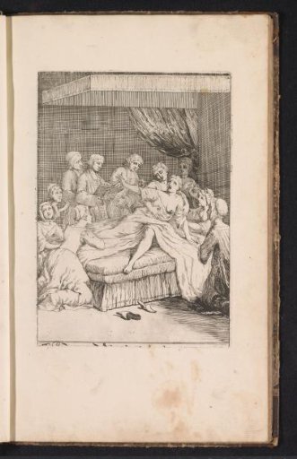 Marie-Catherine Cadière writhes possessed on her bed