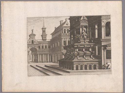 Square with Neptune fountain