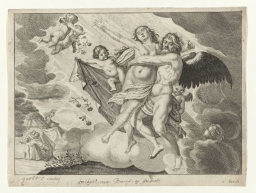 Boreas abducts Oreithyia