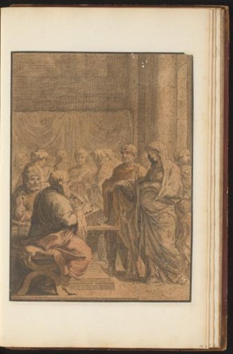 Pregnant Mary with Joseph Before the High Priests