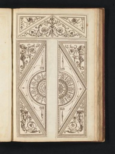Three friezes with ornaments