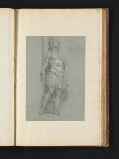 Standing Roman soldier