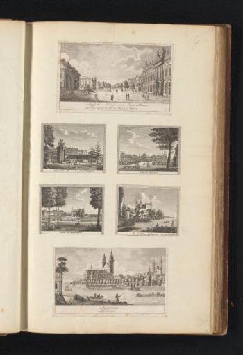 Views of Paris, Berlin, and Magdeburg