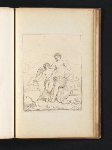 Venus wounded by an arrow of Cupid